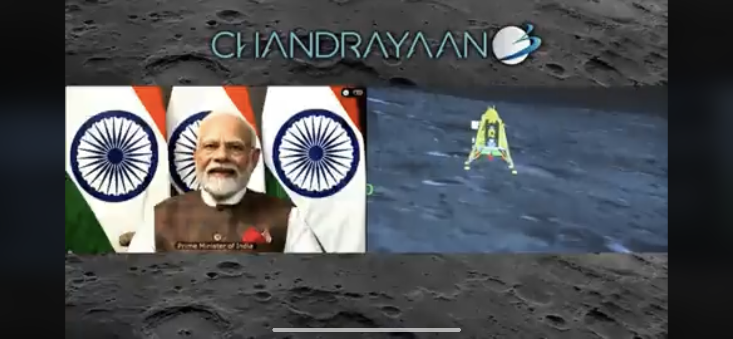 India’s Chandrayaan 3 makes historic strides as the first country to successfully Land on the lunar South Pole